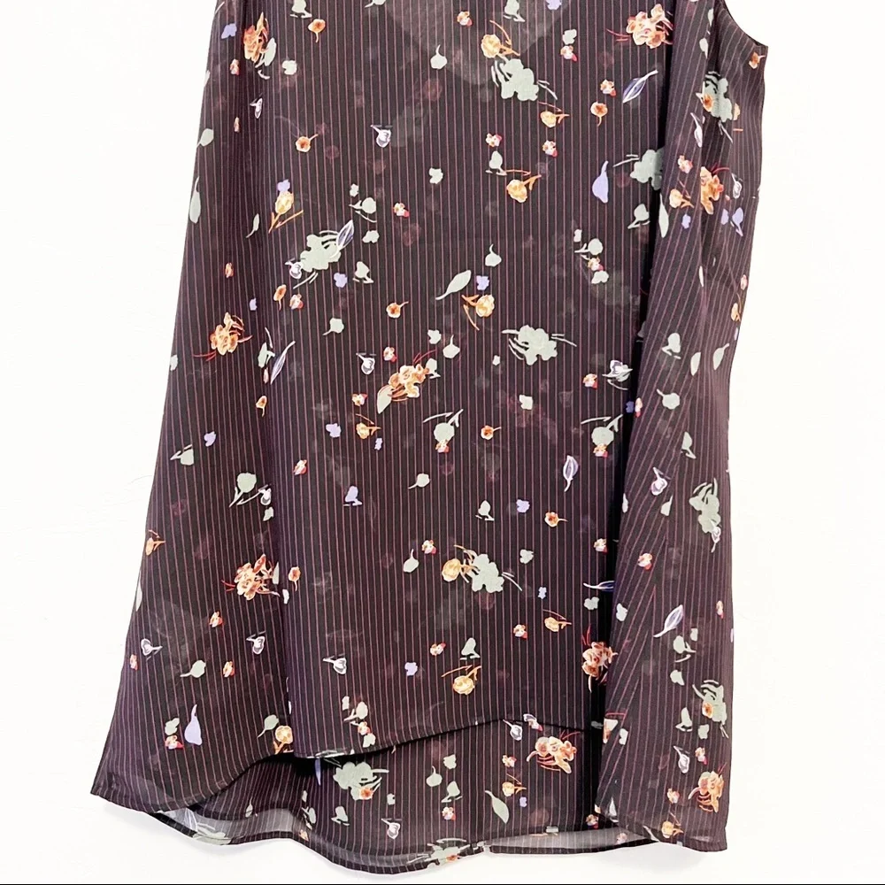 CAbi #3607 Pinstripe Floral Cami medium - Picture 6 of 11